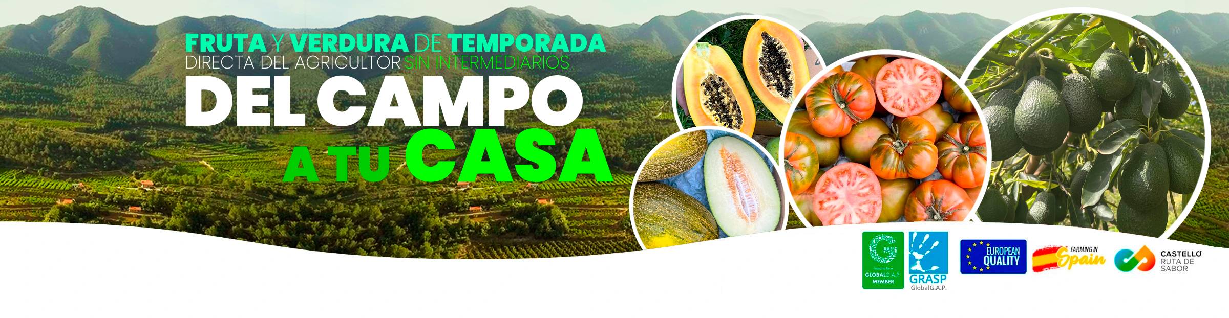 Comprar frutas y verduras directamente al agricultor