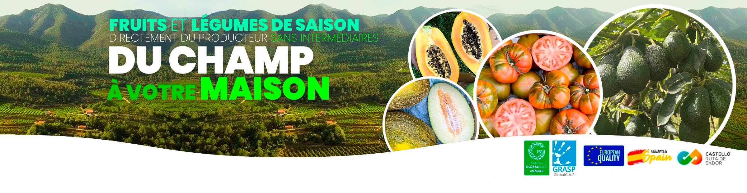 Comprar frutas y verduras directamente al agricultor