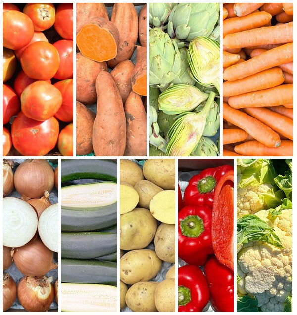 Seasonal vegetable box