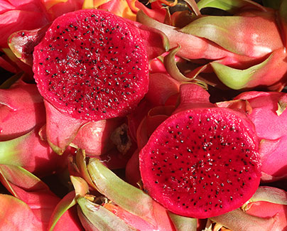 Pitahaya abierta